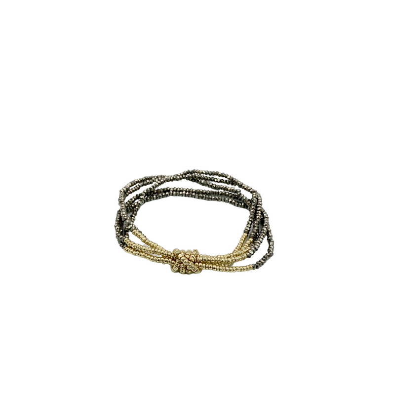 golden knot bracelet