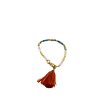 Pulsera con pompom